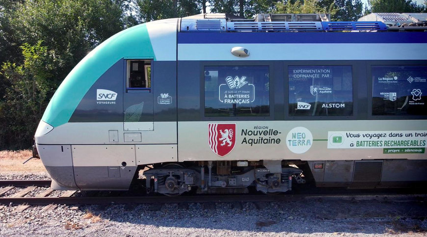 SNCF Voyageurs y Alstom presentan su primer tren de baterías